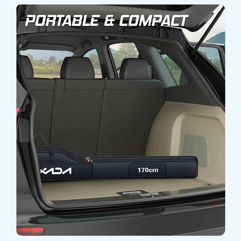 100cm/130cm/150cm Fishing Bag Portable Folding Fishing Rod Reel Bag Fishing Pole Gear Tackle Tool Carry Case Carrier Travel Bag
