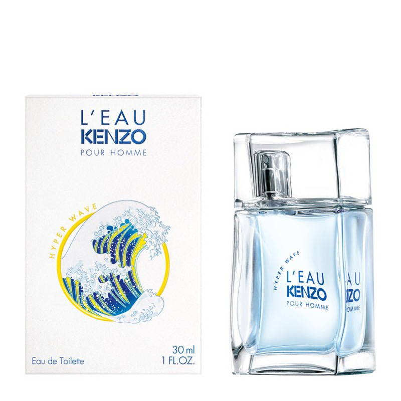 Kenzo L'Eau Hyper Wave Pour Homme Eau De Toilette Spray 30ml