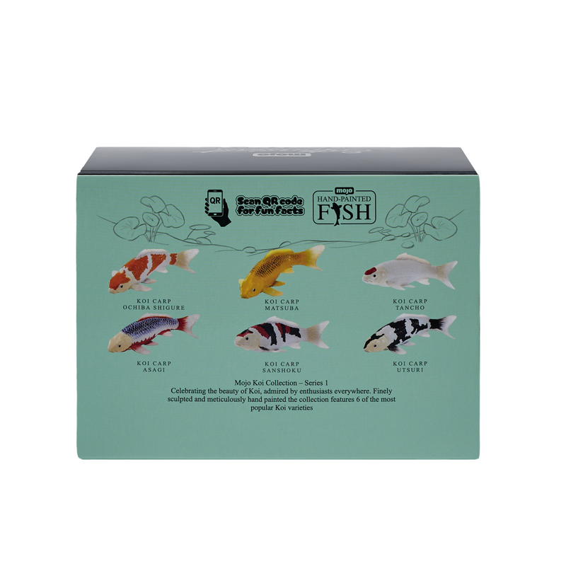 Asagi Koi Carp Mojo Hand Painted Fish