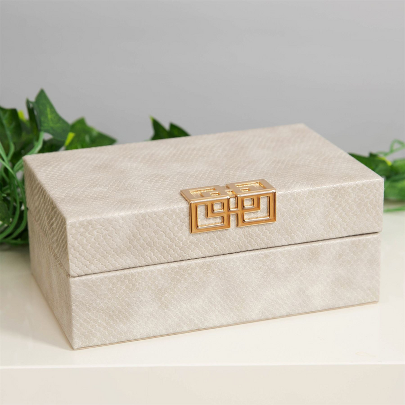Snake Skin Jewellery Box - Small