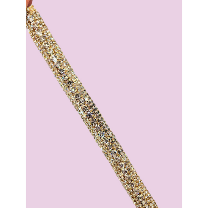 Gold Crystal Bracelet