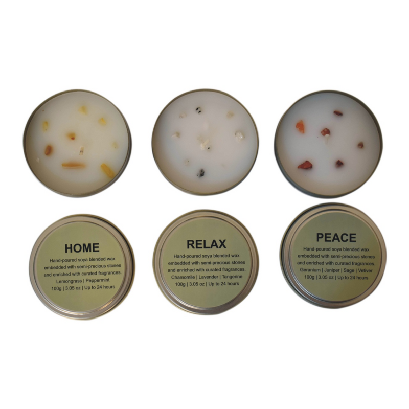 Artisan Furniture Home Fragrance Accessories - Candle Set (Home Peace Relax)