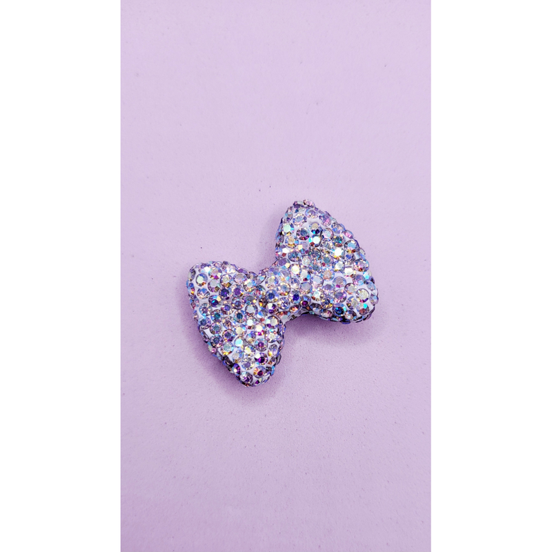 Crystal Bow Stacking Charm