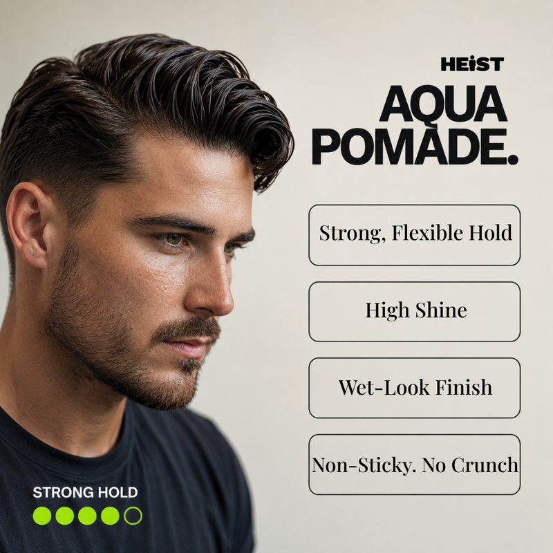 Aqua Pomade by Heist Labs - Shine & Hold (100ml)