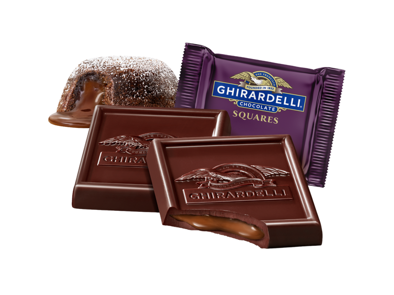 Ghirardelli Lava Cake Dark Chocolate Squares