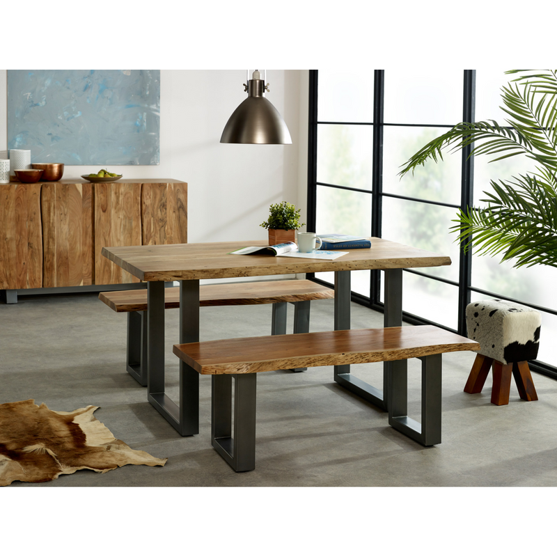 Baltic Live Edge Medium Bench