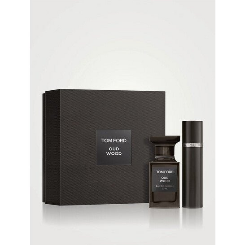 Tom Ford Oud Wood Gift Set (Eau De Parfum Spray 50ml  Eau De Parfum Spray 10ml)
