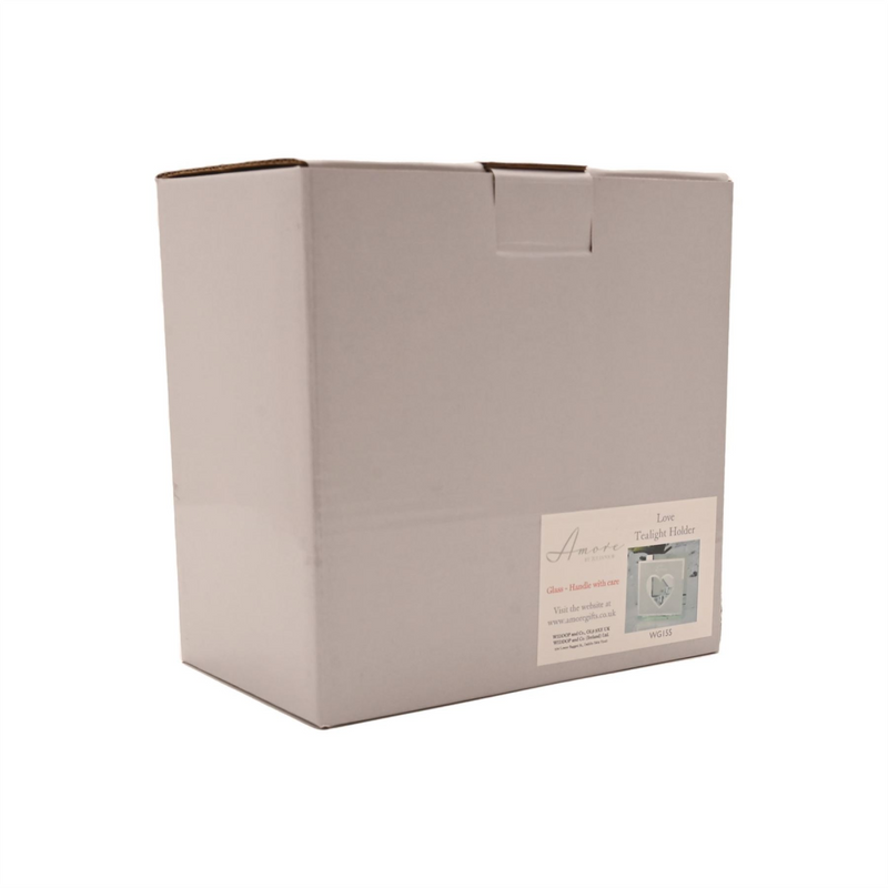 Amore Mirror Border Tea Light Holder "Love"