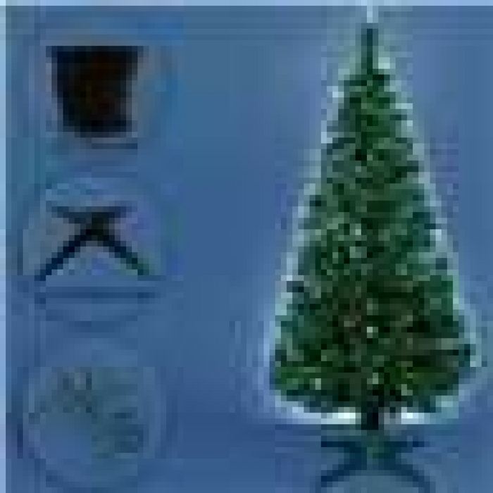 2FT (60CM) FIBRE OPTIC GREEN TREE