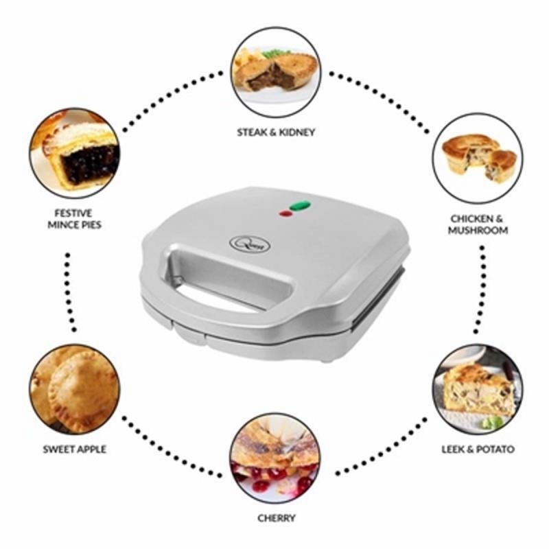 Quest Double Pie Maker 700w Non-stick 35970