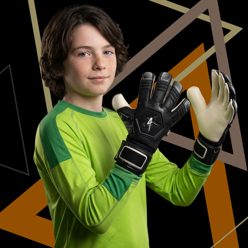 Shok Shield Elite Roll Finger Goalkeeper Gloves