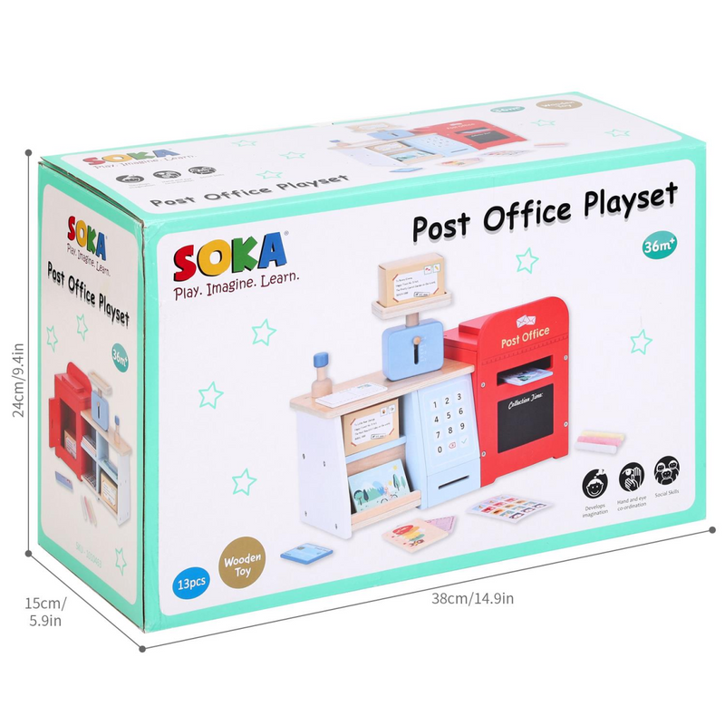 SOKA Post Office Playset 1010463