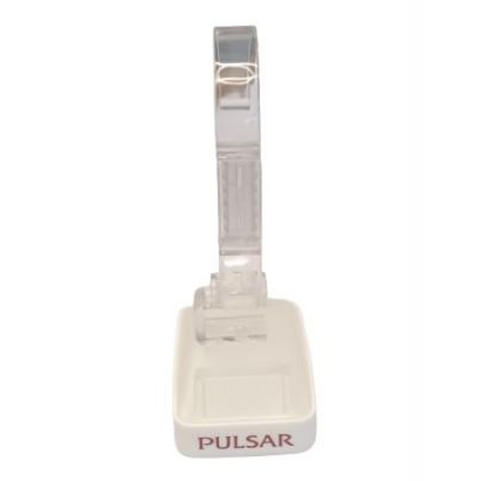 Pulsar White Single Watch C type Stand with Display (Watch Box)
