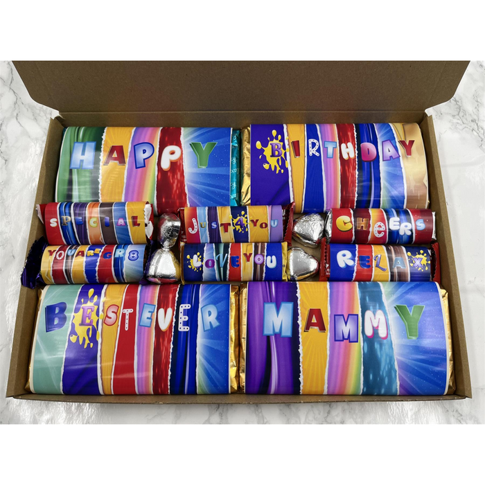 Fun Novelty Birthday Chocolate Wrapper Gift Box - Mammy