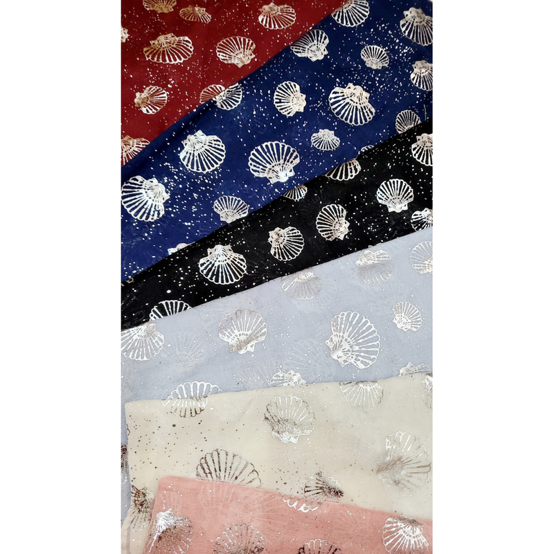 Seashell Shimmer Scarf Pack of 12