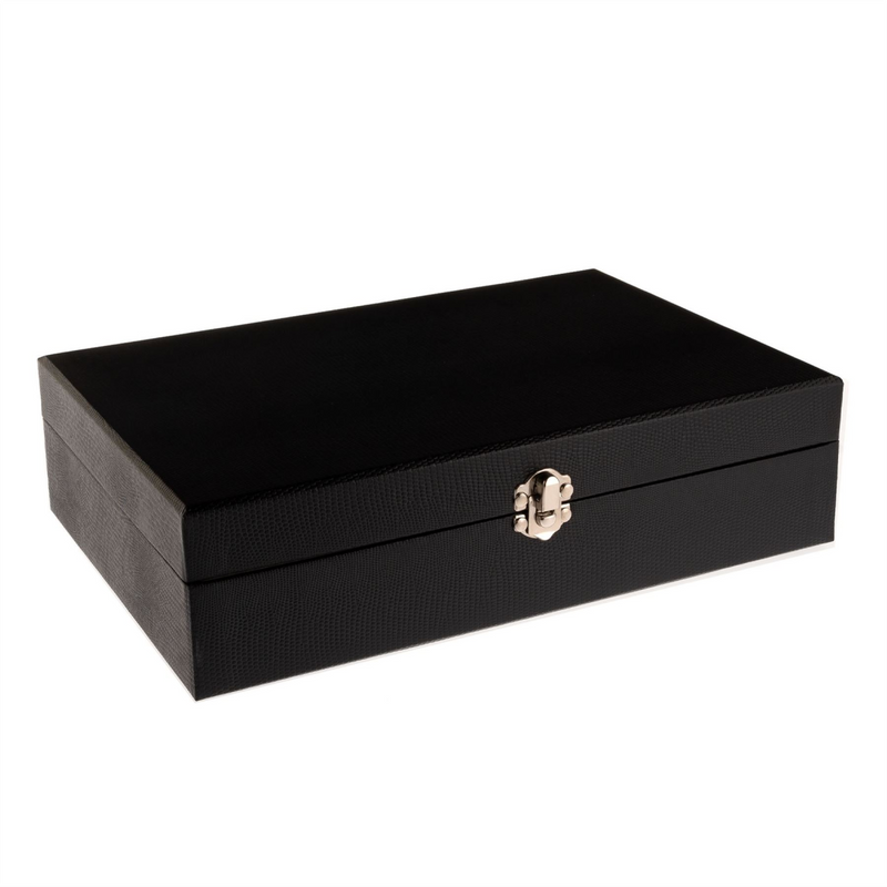 Harvey Makin Watch/Cufflink Box Holds 6 Watches/12 Cufflinks