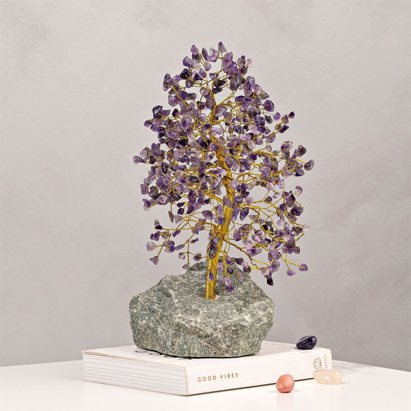Gemstone Tree Amethyst - Relax Large
