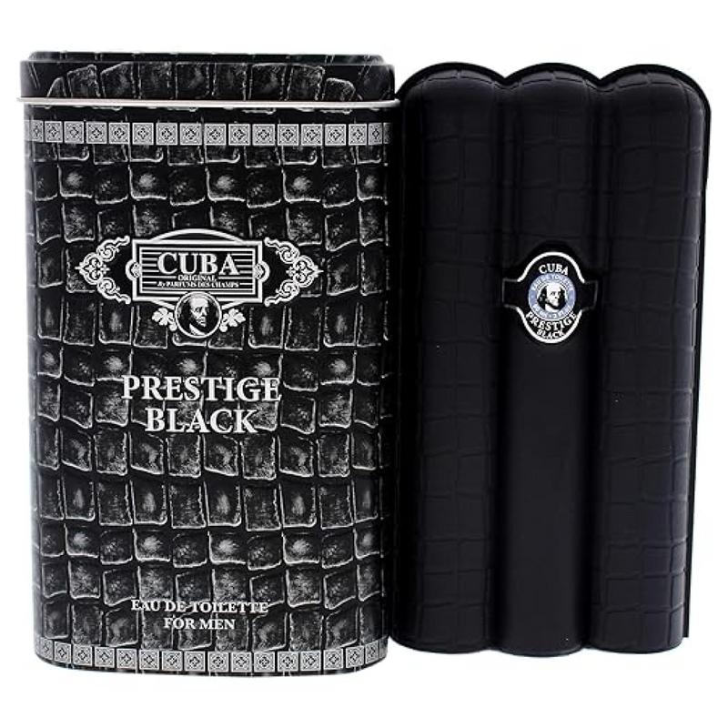 Cuba Prestige Black Eau De Toilette Spray 90ml