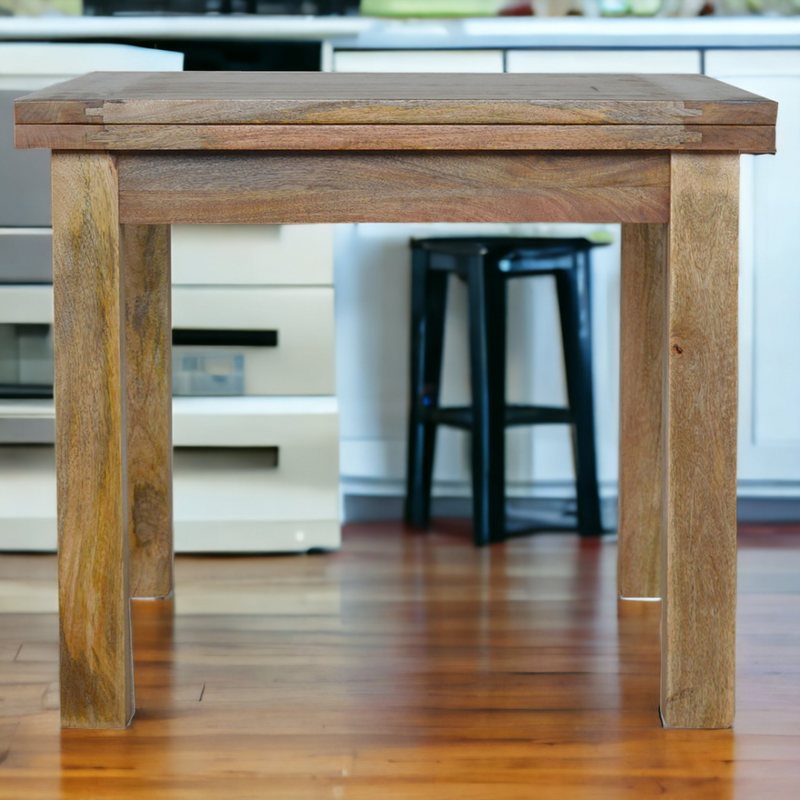 Artisan Furniture Solid Wood Extendable Butterfly Dining Table