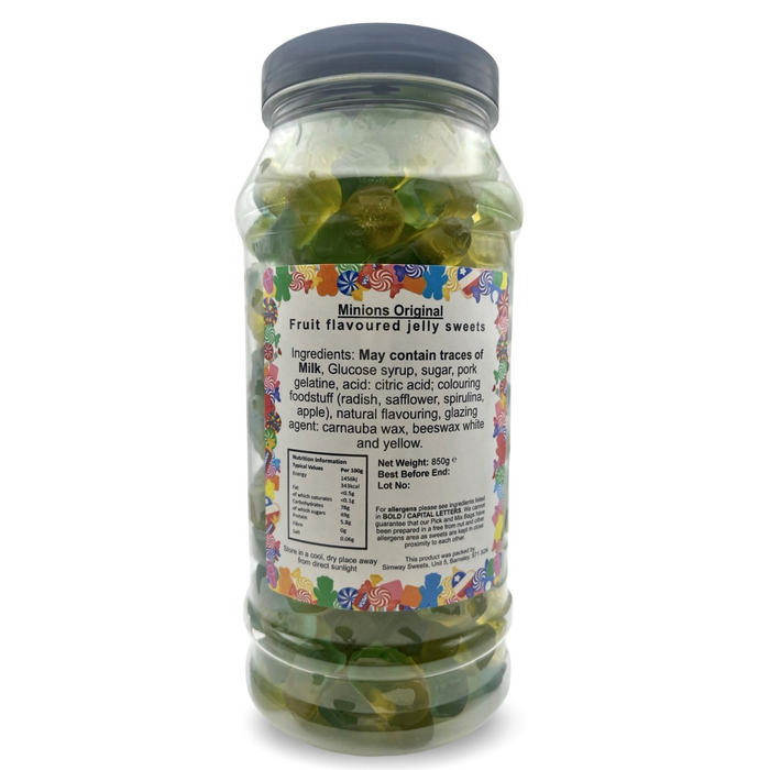 Minions Gummy Sweets Gift Jar - 850g