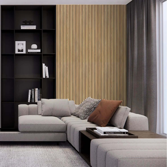 Natural Oak Acoustic Wall Panels (3 Pack)