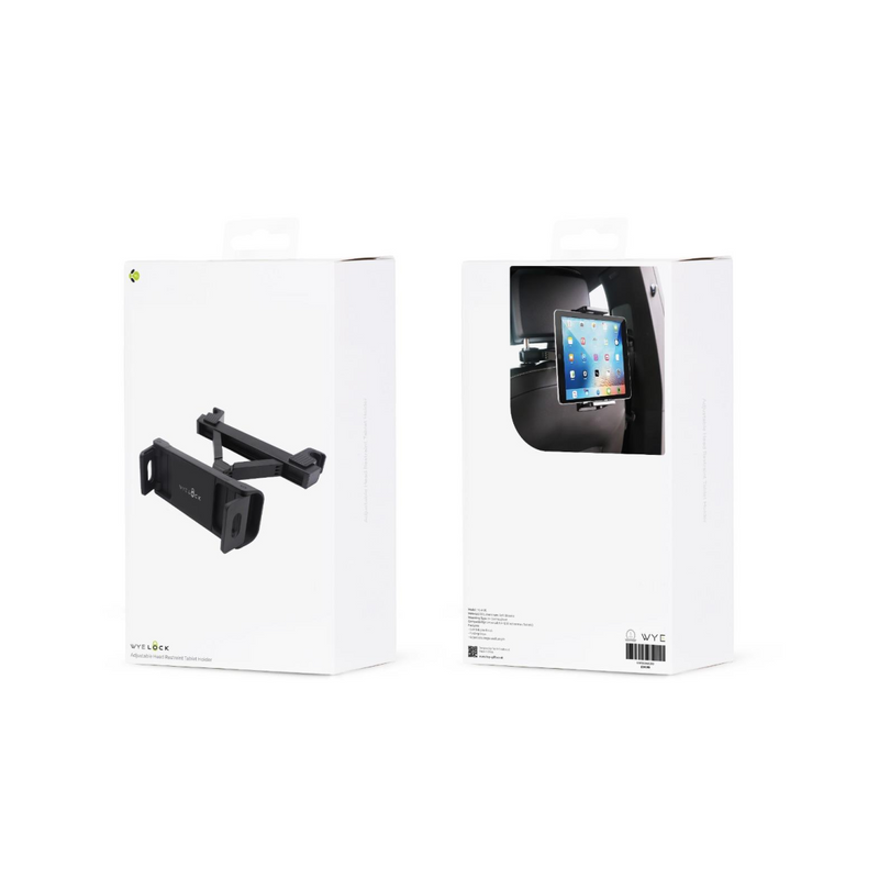 WYELOCK Car Head Rest Restraint Tablet Holder