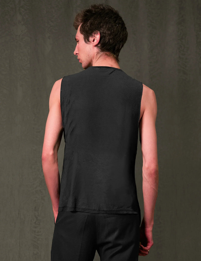 'We're Into Chaos' Vest in Black