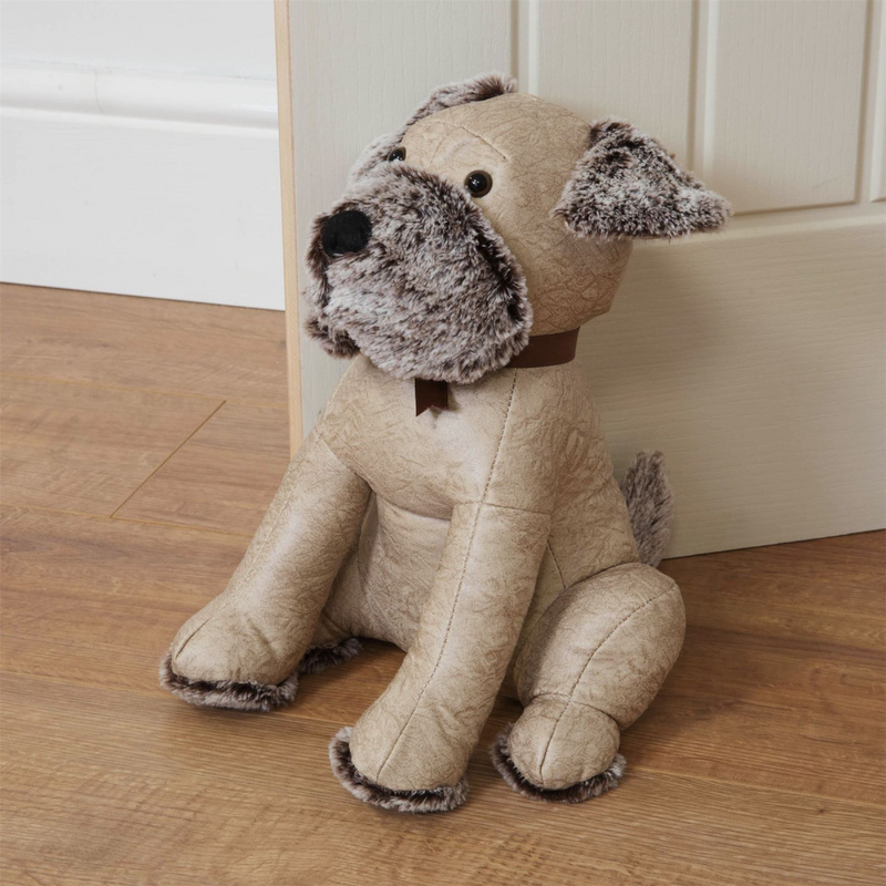 Door Stop - Beige Dog