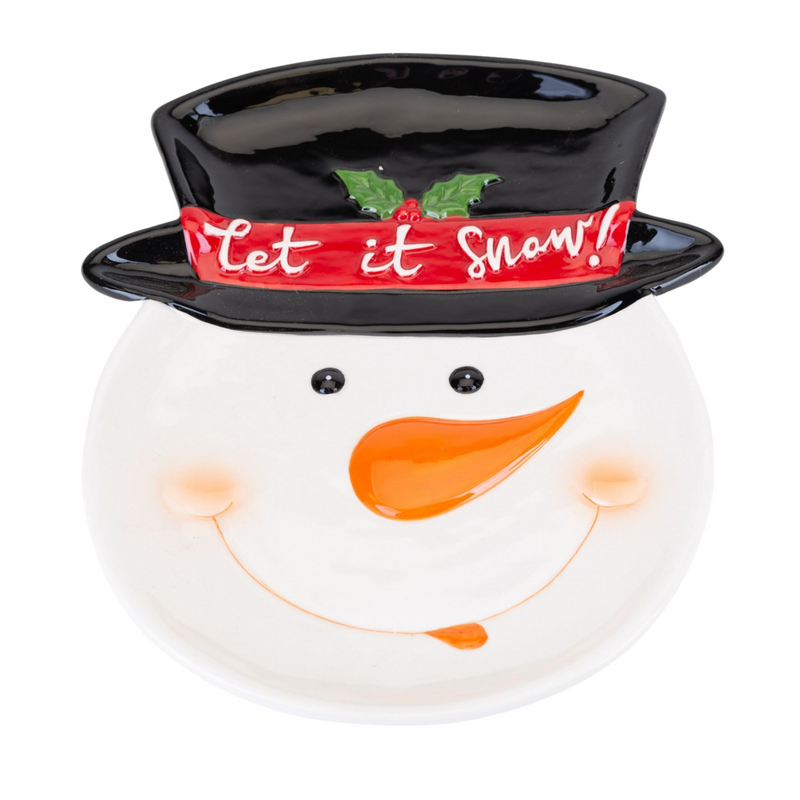 Snowman Plate