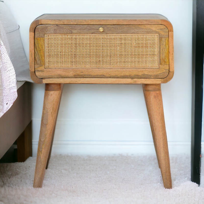 Artisan Furniture Solid Wood Close-knit Bedside