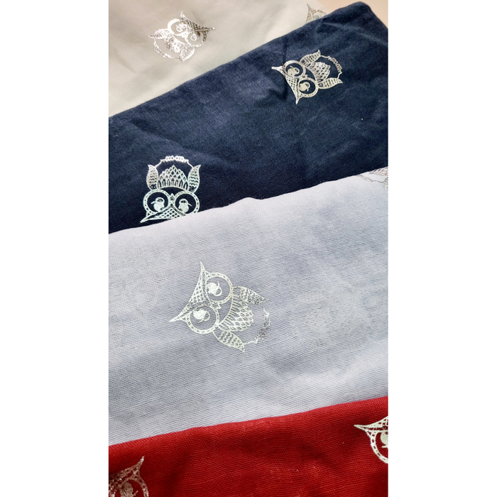 Owl Shimmer Scarf Pack of 12