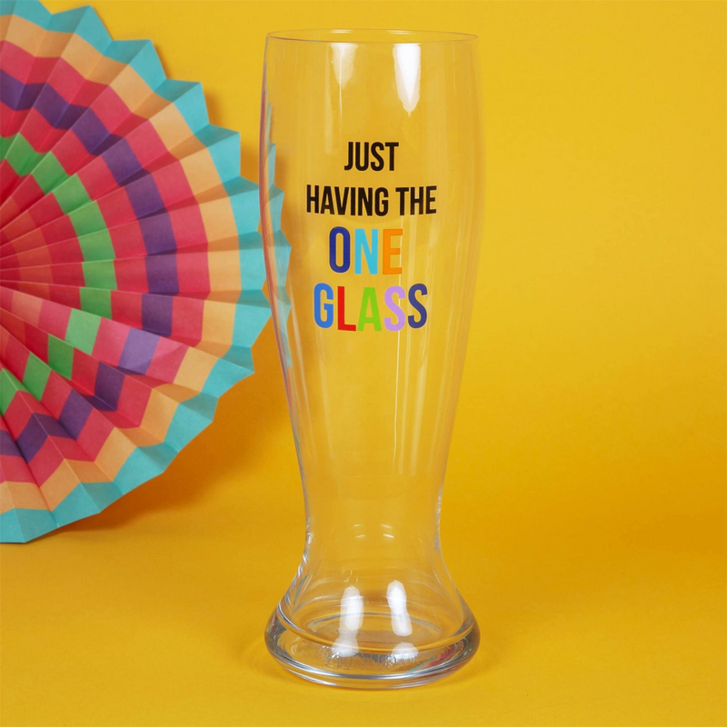 Oh Happy Day! Giant Beer Glass - One Glass
