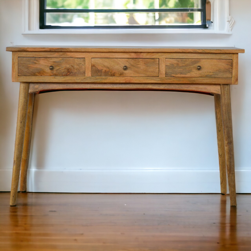 Artisan Furniture Solid Wood Large 3 Drawer Console