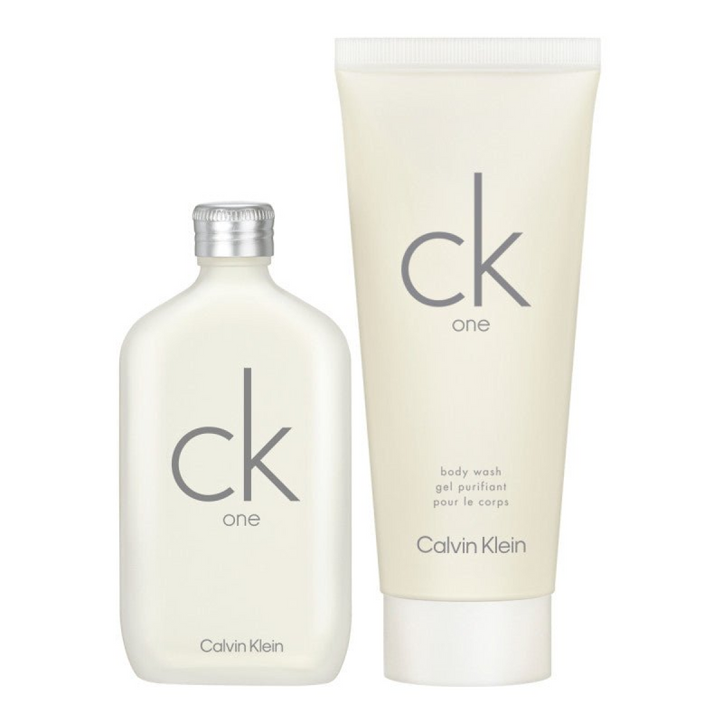 Calvin Klein CK One Gift Set (Eau De Toilette Spray 50ml  Shower Gel 100ml)