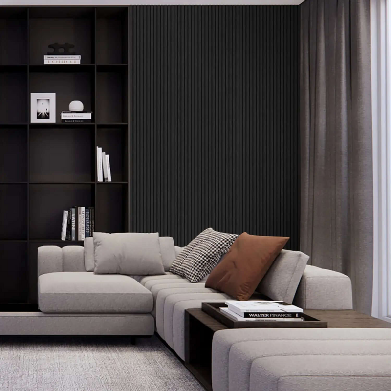 Black Oak Acoustic Wall Panels