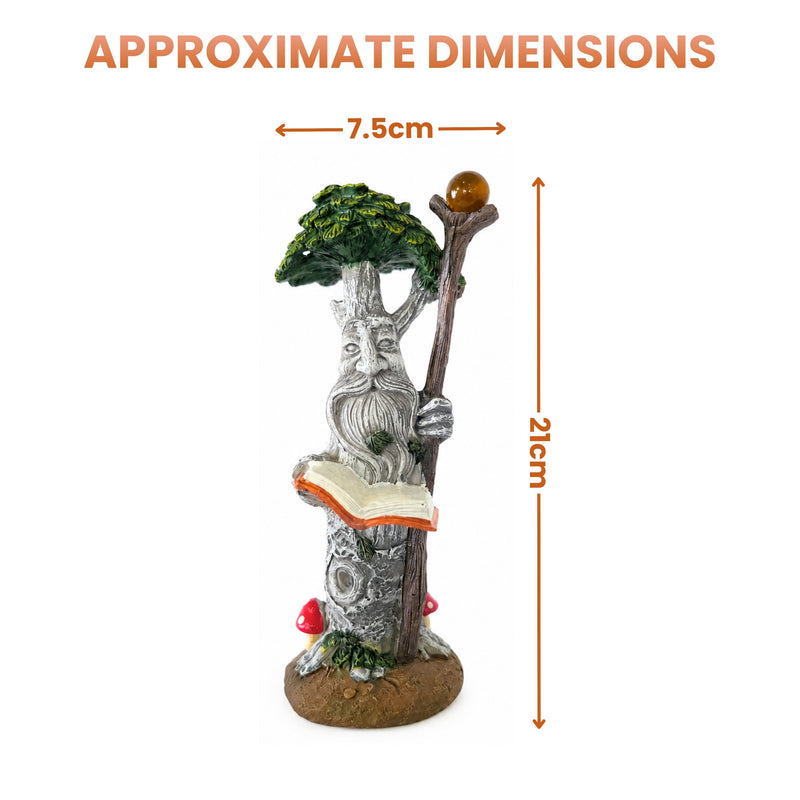 Set of 2 Tree Man Garden Ornaments