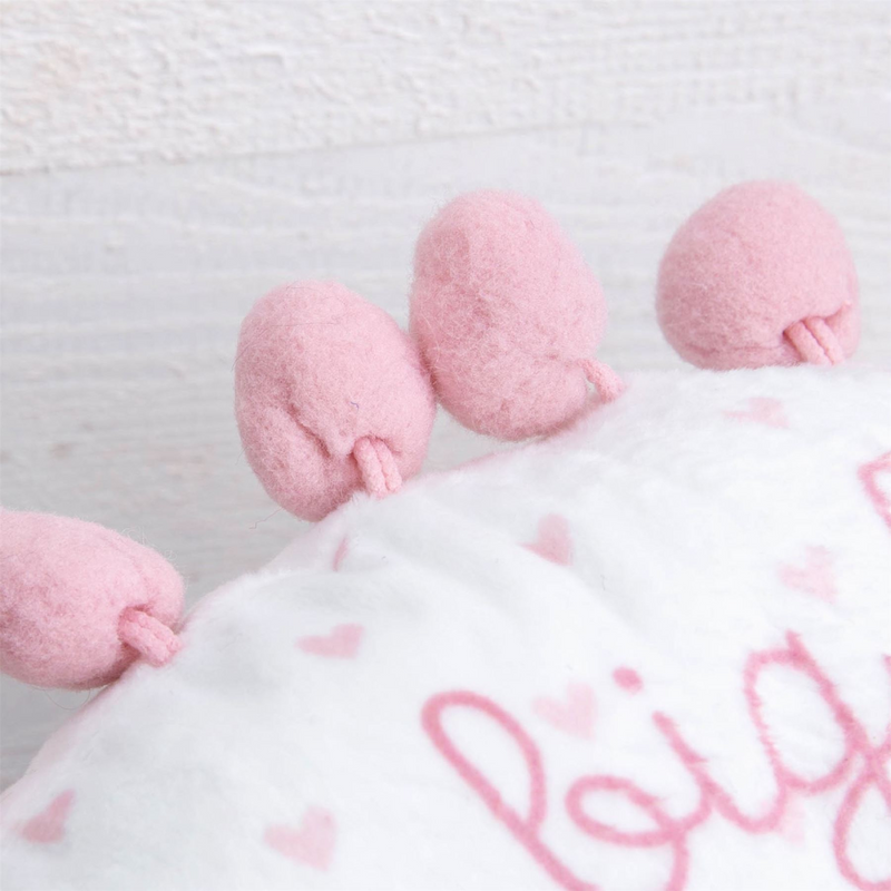 Petit Cheri Round Cushion - Pink