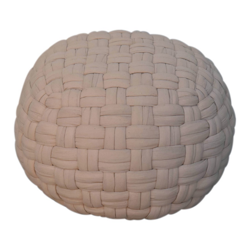 Artisan Furniture Tube Pouffe Cream