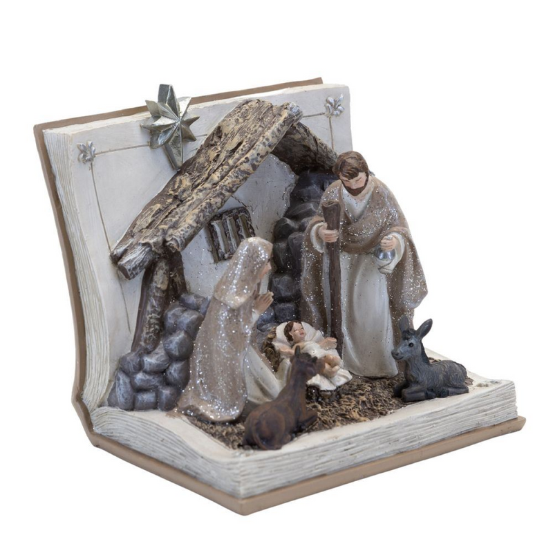 Nativity Scene Ornament 10cm