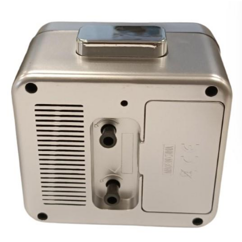Acctim Parker Alarm Clock in Silver - 16467