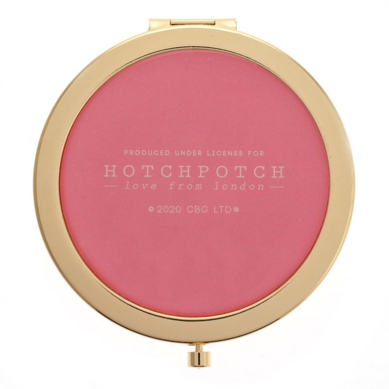 Frida Flamingo Compact Mirror & Keyring