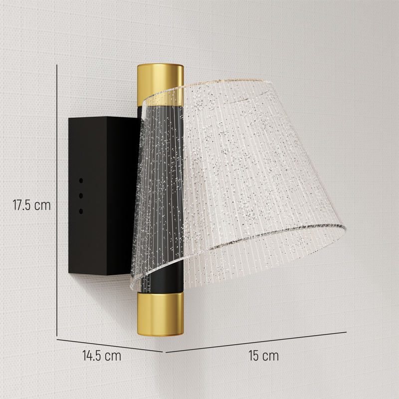 LED Outdoor Wall Lighting Modern Waterproof IP65 Outside Wall Sconce for House