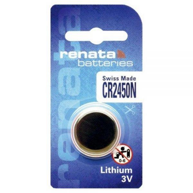 Renata CR2450 Lithium Watch Batteries (10 Pack)