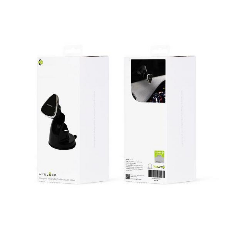 WYELOCK Compact Magnetic Suction Cup Holder