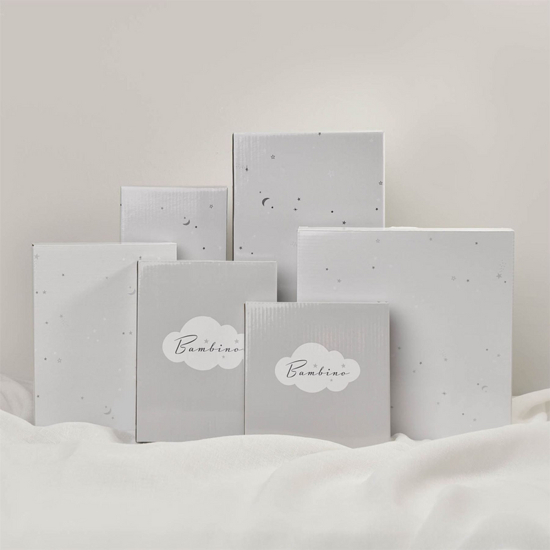Bambino Silver effect  Frame Cutout Letters 3" x 3 - 'One'