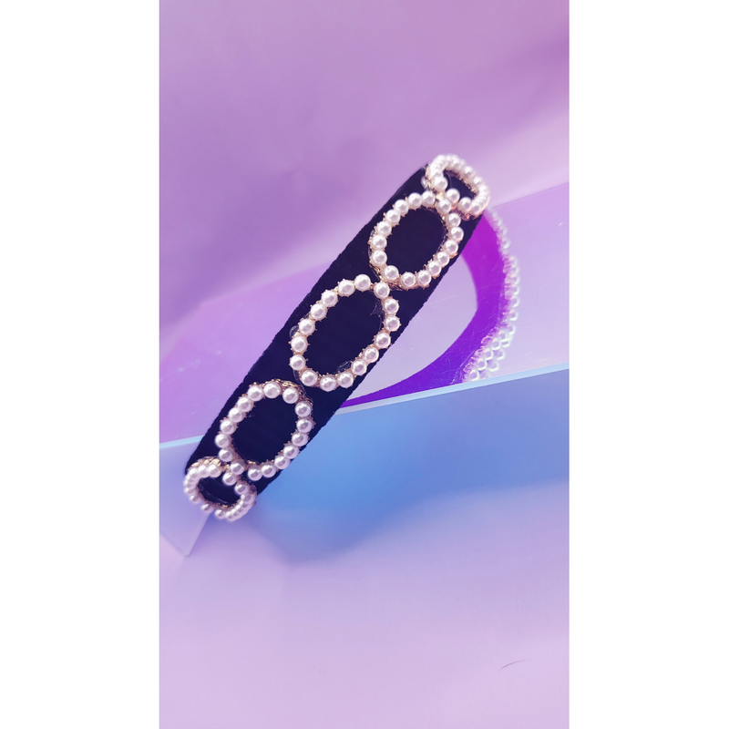 Oval Pearl Hair band