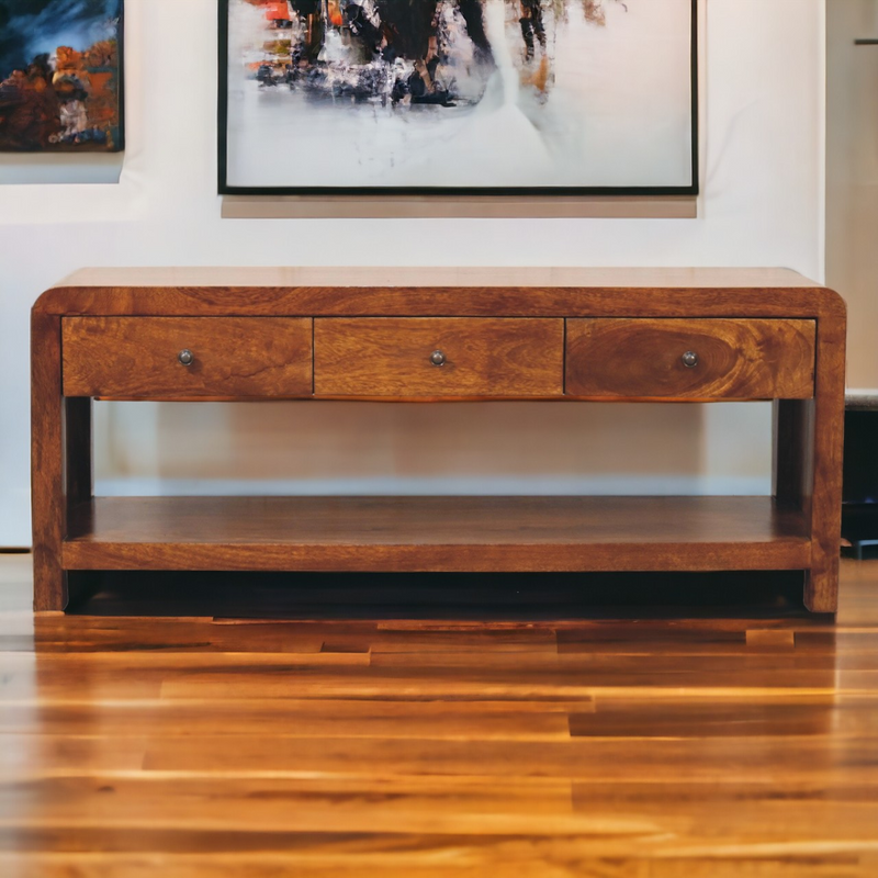 Artisan Furniture Solid Wood Aspen Media Unit