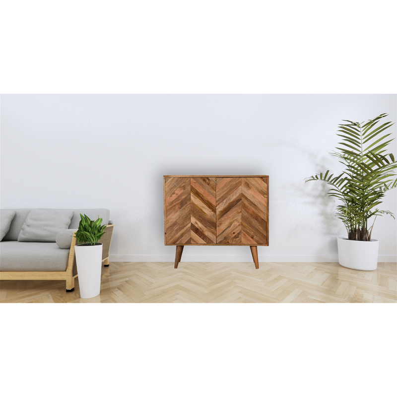 Artisan Furniture Solid Mango Wood Muna Cabinet