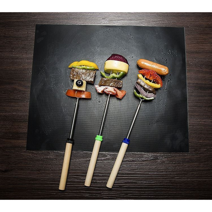 VINSANI RECTANGLE BBQ GRILL MAT x 5
