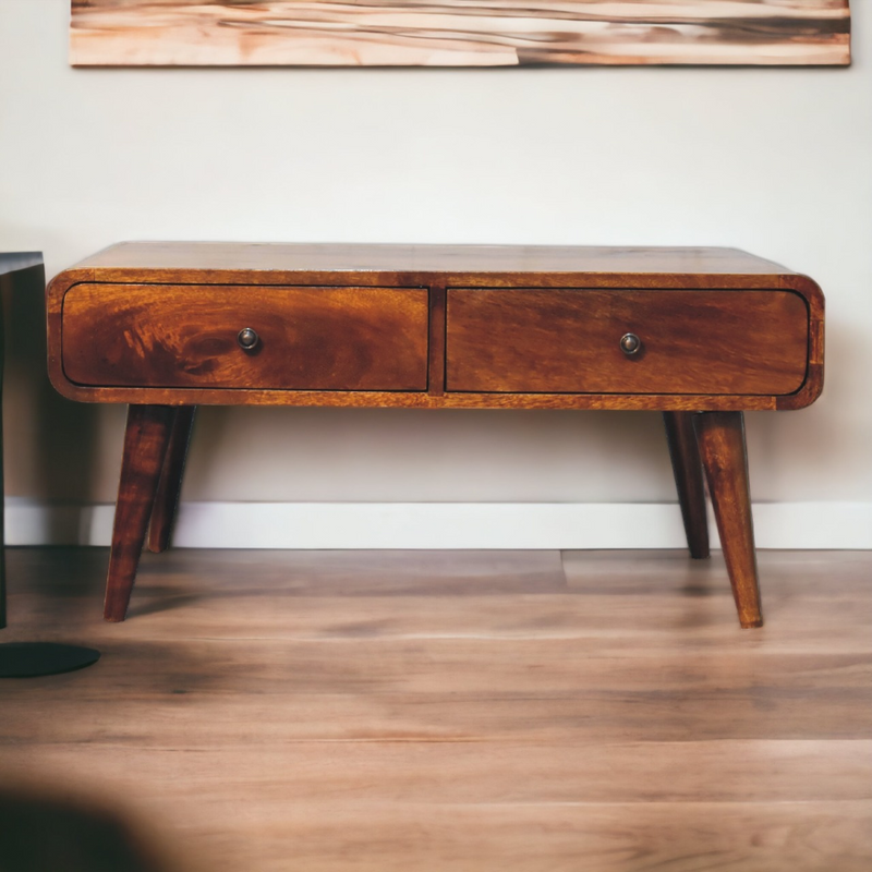 Artisan Furniture Solid Wood Sonata Chestnut Coffee Table